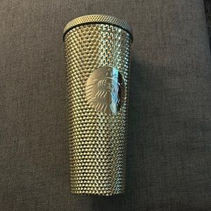 Gold Starbucks Tumbler
